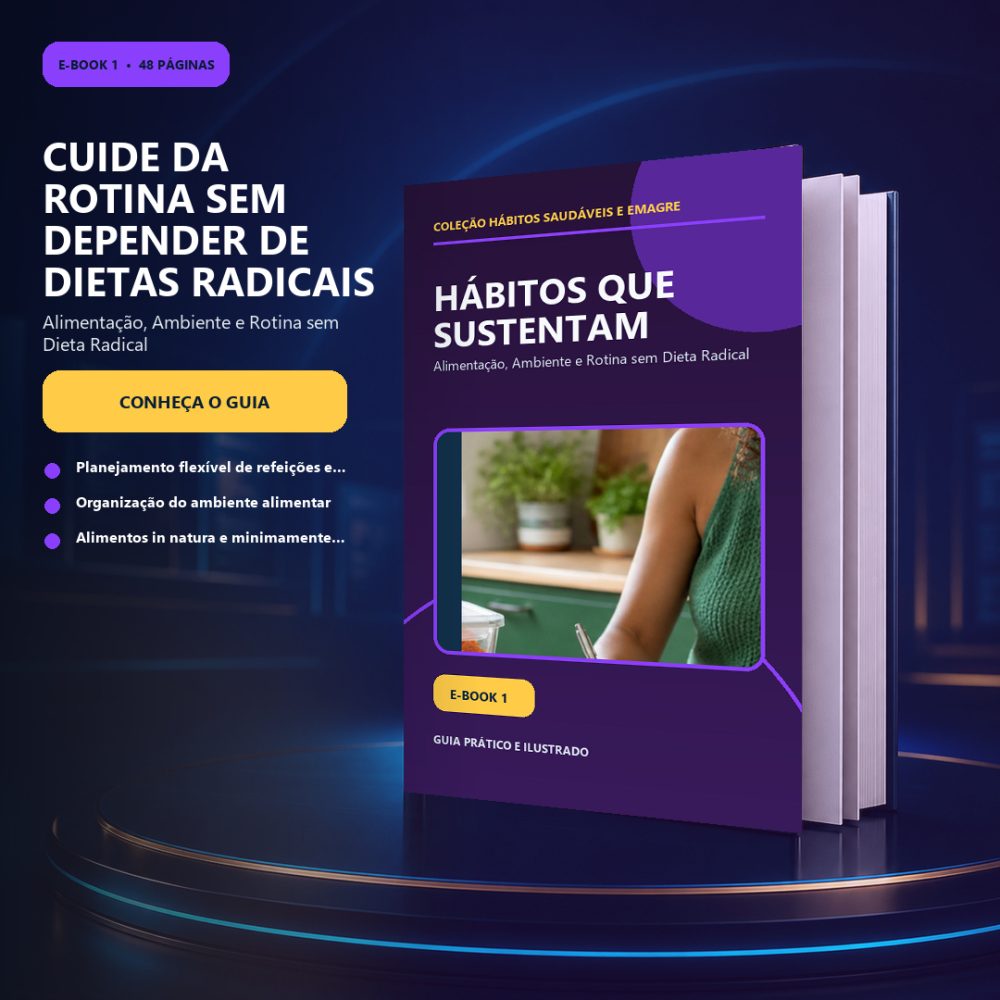 Capa de Hábitos que Sustentam — Alimentação, Ambiente e Rotina sem Dieta Radical
