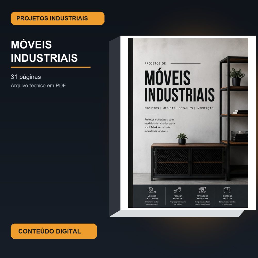 Capa de Móveis Industriais – E-book 03 – Móveis Industriais