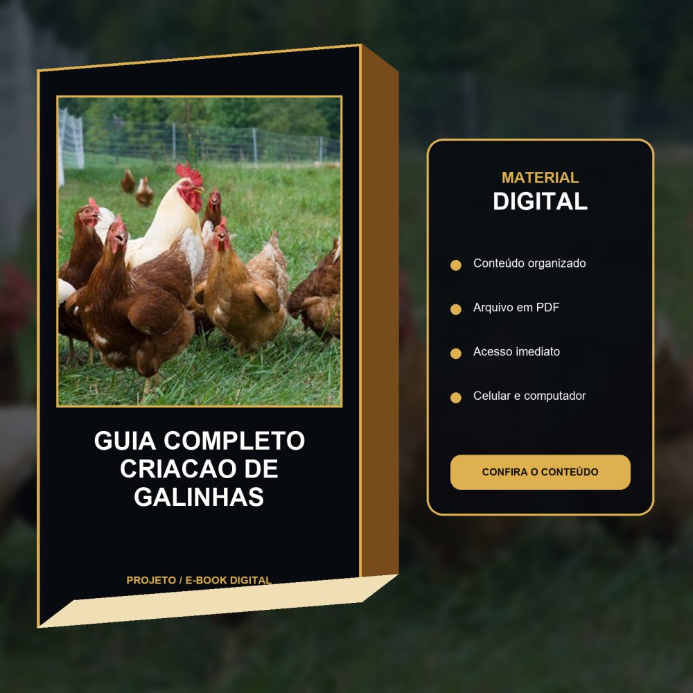Capa de GUIA COMPLETO CRIACAO DE GALINHAS