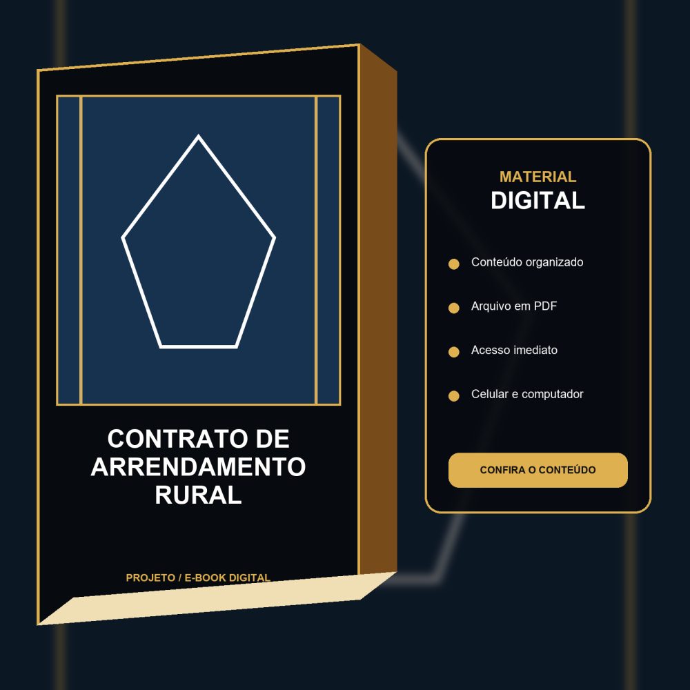 Capa de CONTRATO DE ARRENDAMENTO RURAL