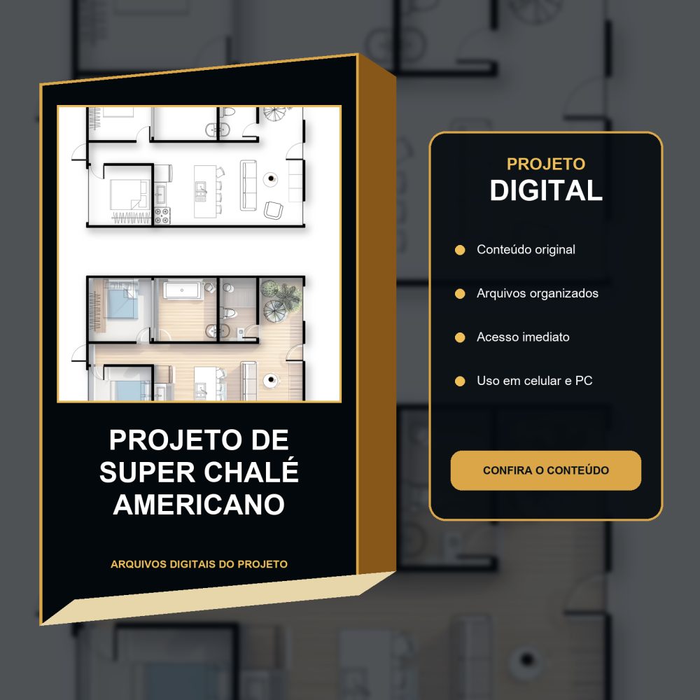 Capa de 04 – Projeto de Super Chalé Americano – projeto de vanessa – Opcionais de aberturas e janelas