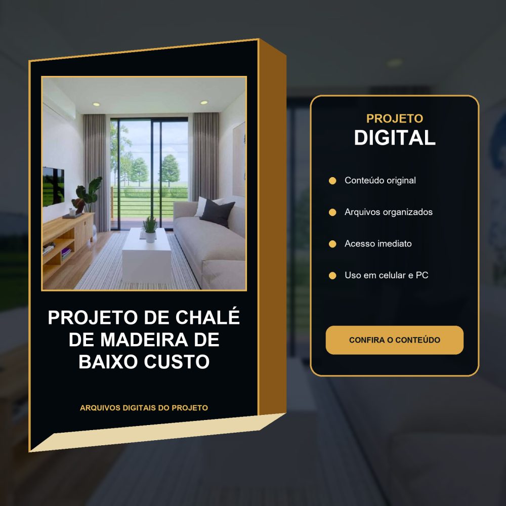 Capa de 08 – Projeto de Chalé de Madeira de Baixo Custo – ### Instalação Elétrica Bifásica em Casa de Madeira