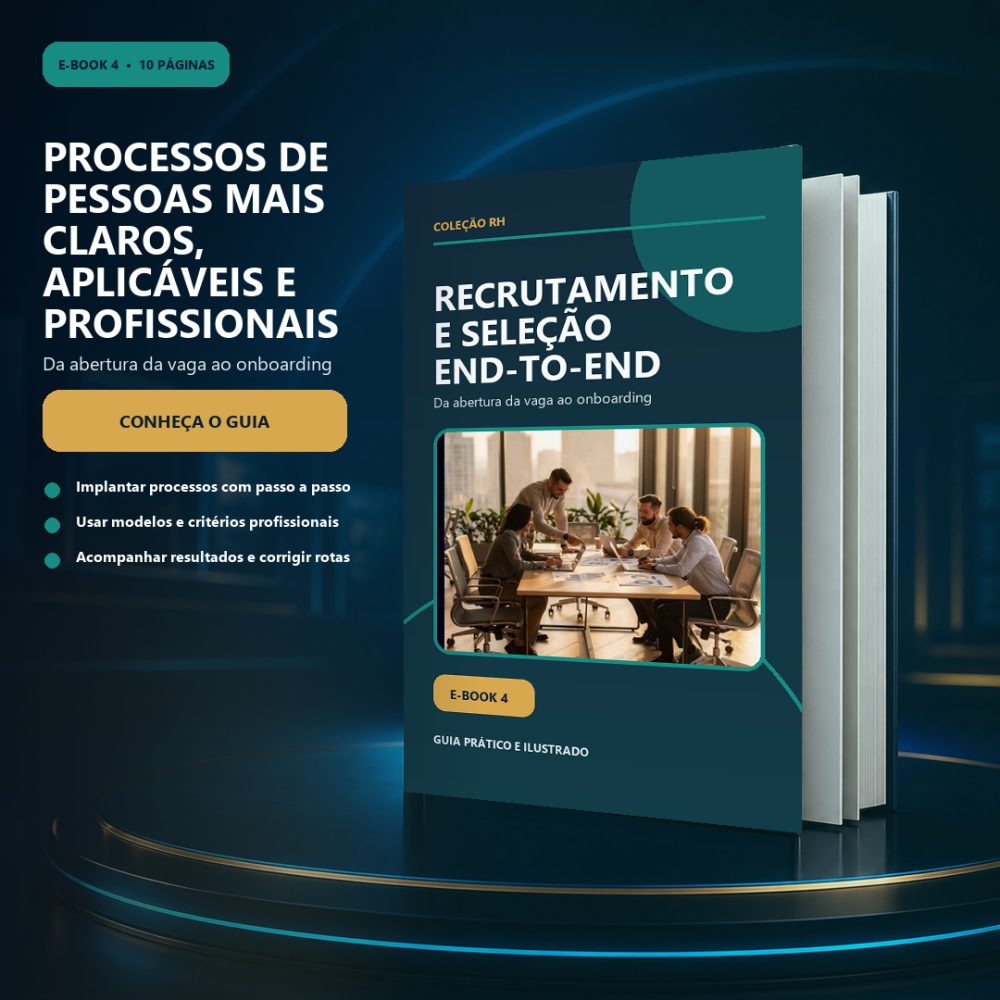 Capa de Recrutamento e Seleção End-to-End — Da abertura da vaga ao onboarding