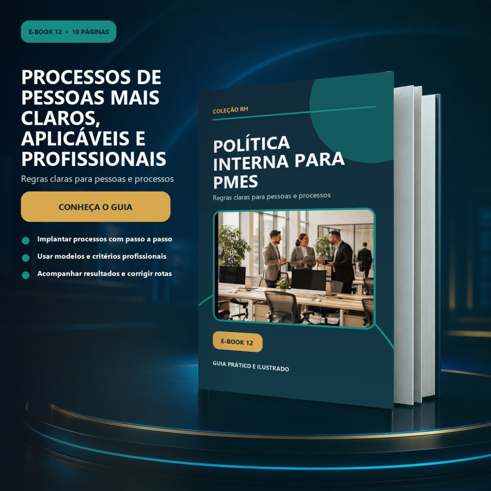 Capa de Política Interna para PMEs — Regras claras para pessoas e processos
