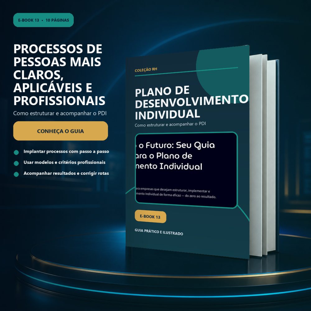 Capa de Plano de Desenvolvimento Individual — Como estruturar e acompanhar o PDI