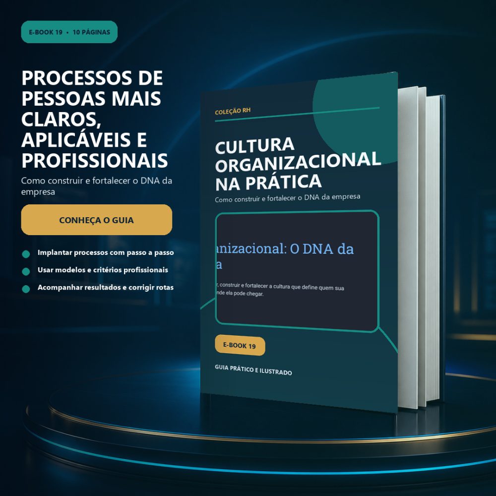 Capa de Cultura Organizacional na Prática — Como construir e fortalecer o DNA da empresa