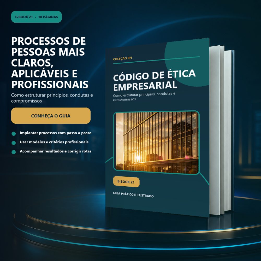 Capa de Código de Ética Empresarial — Como estruturar princípios, condutas e compromissos