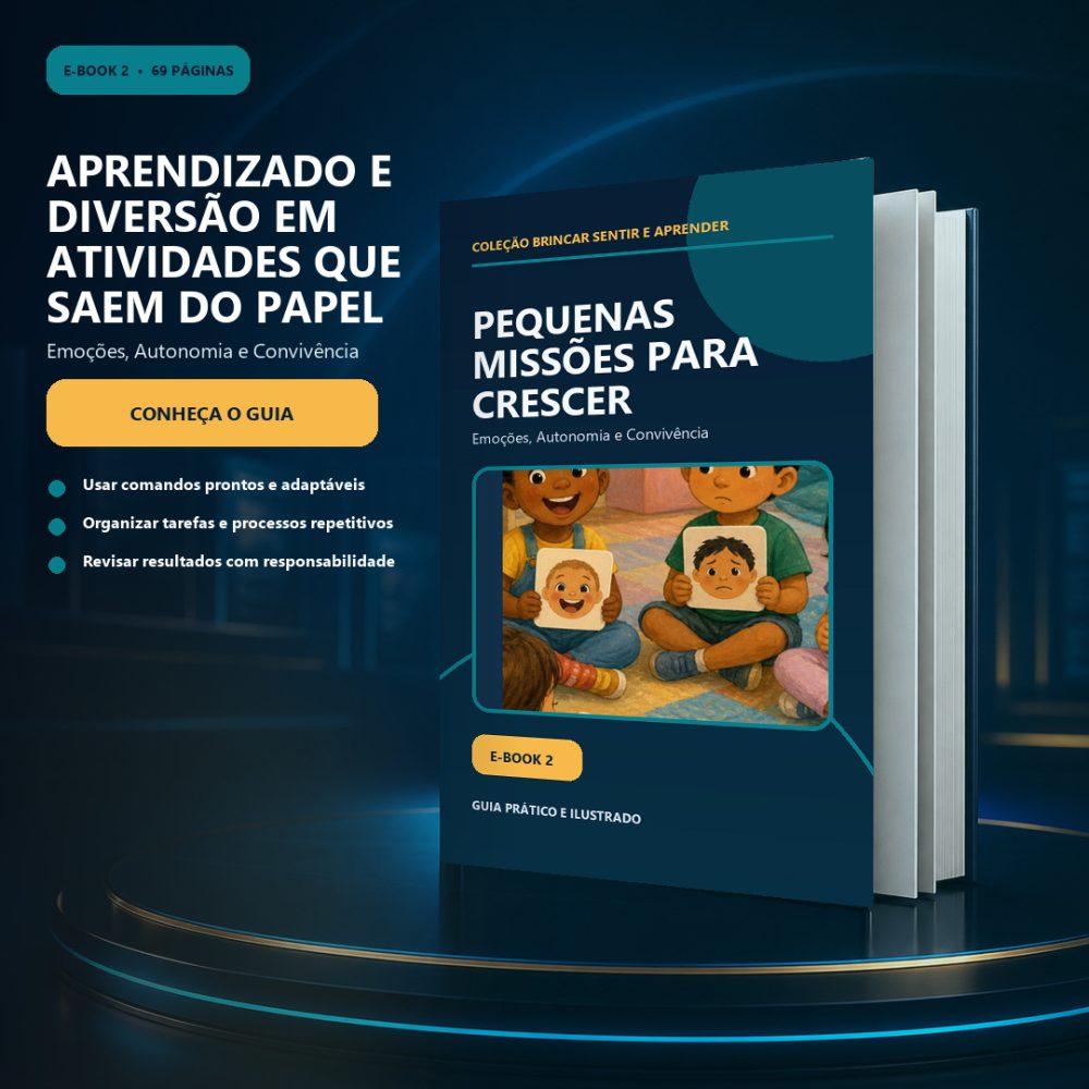 Capa de Pequenas Missões para Crescer — Emoções, Autonomia e Convivência