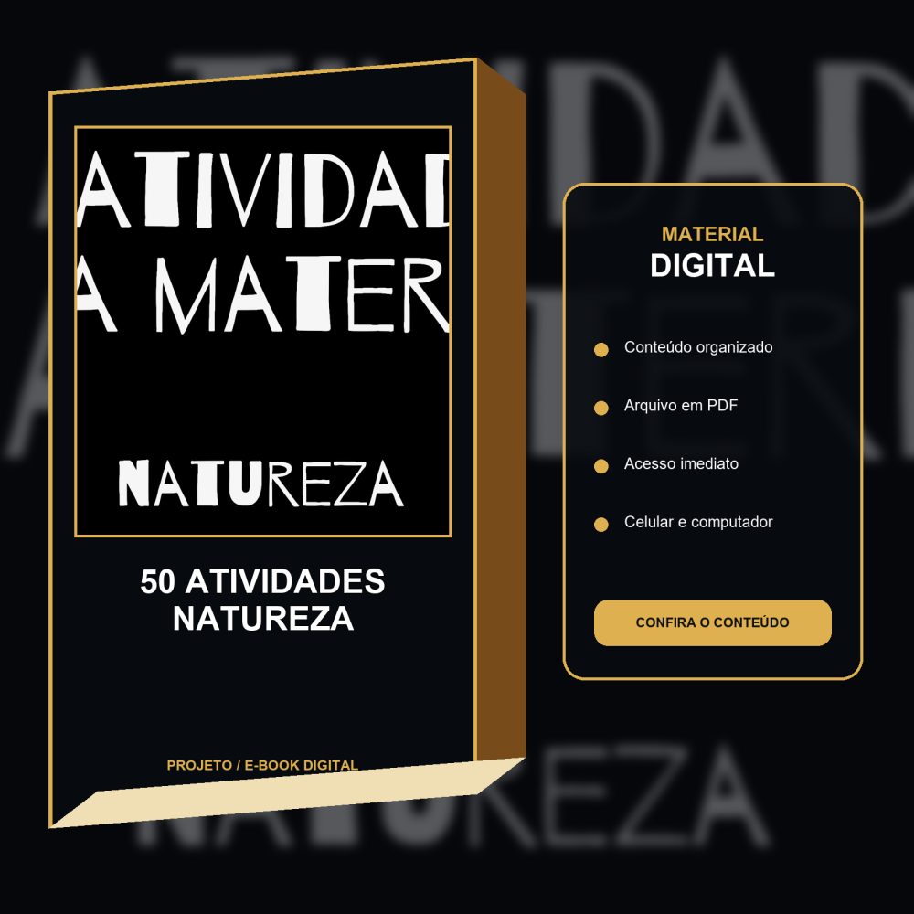 Capa de 50 atividades natureza