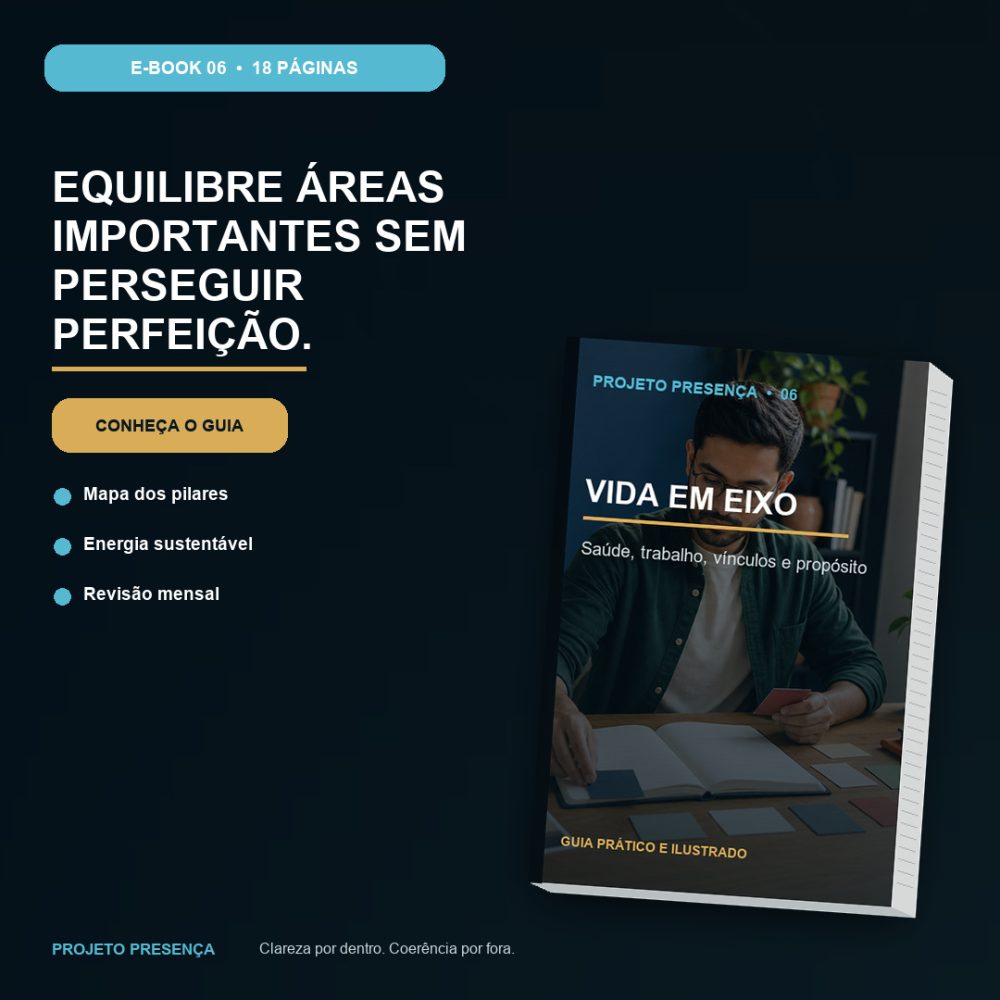 Capa de Vida em Eixo – Saúde, trabalho, vínculos e propósito