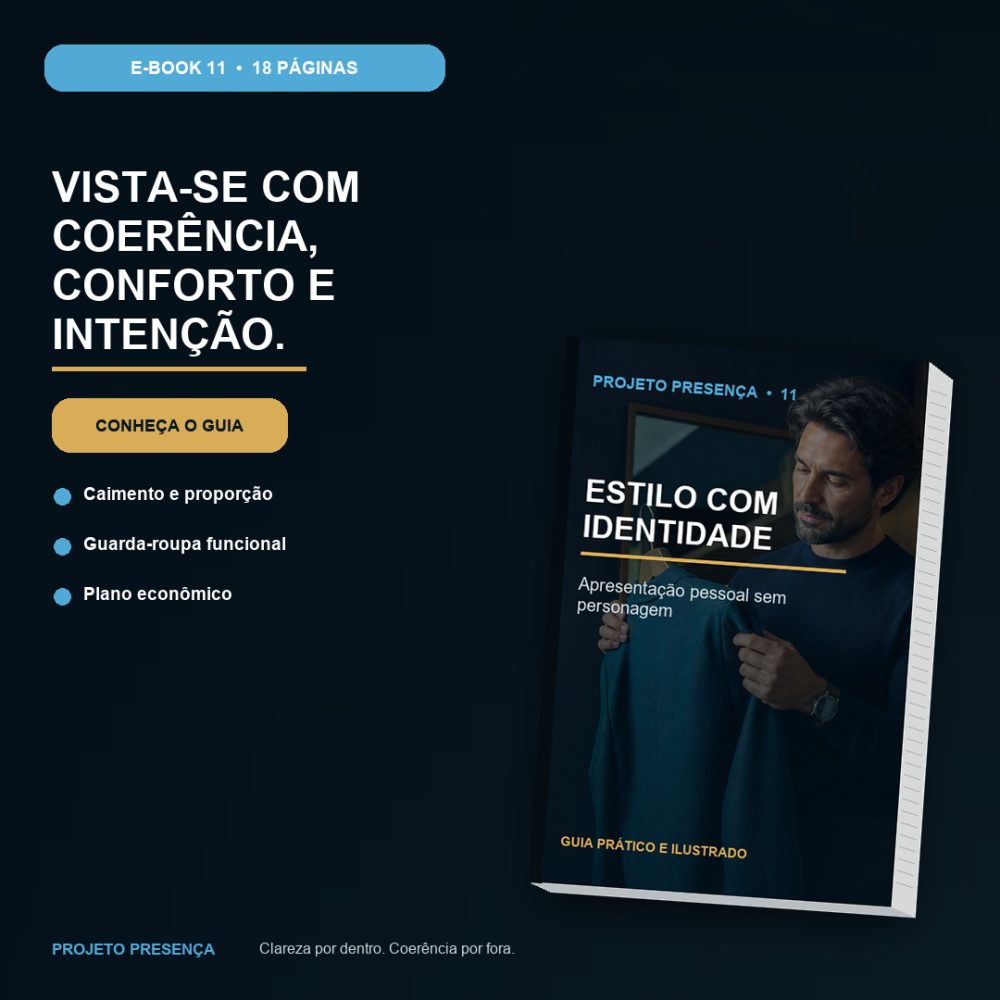Capa de Estilo com Identidade – Apresentação pessoal sem personagem