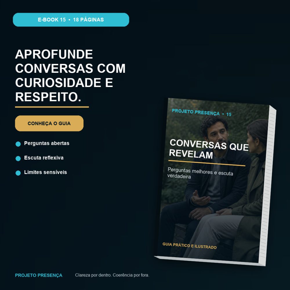Capa de Conversas que Revelam – Perguntas melhores e escuta verdadeira