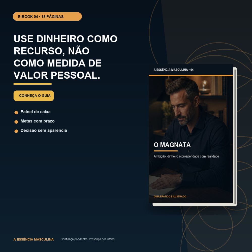 Capa de O Magnata – Ambição, dinheiro e prosperidade com realidade