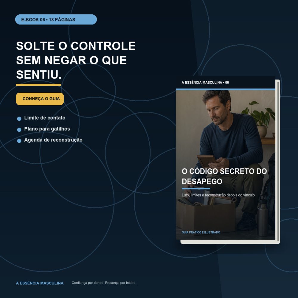 Capa de O Código Secreto do Desapego – Luto, limites e reconstrução depois do vínculo