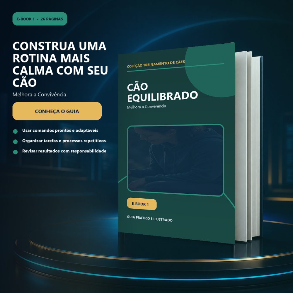 Capa de Cão Equilibrado — Melhora a Convivência