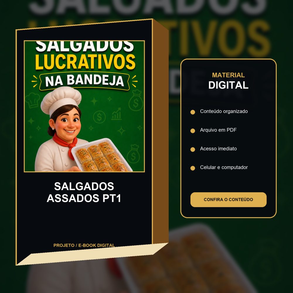 Capa de SALGADOS ASSADOS PT1