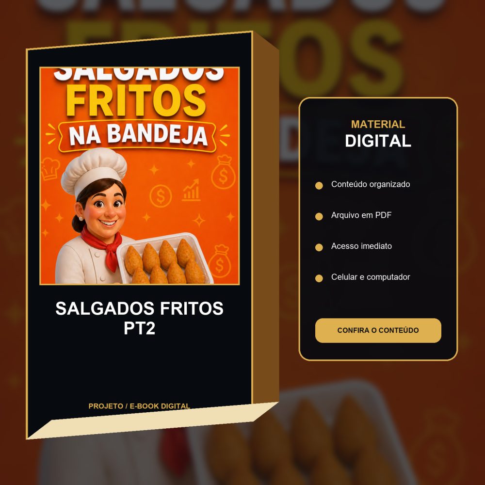Capa de SALGADOS FRITOS PT2