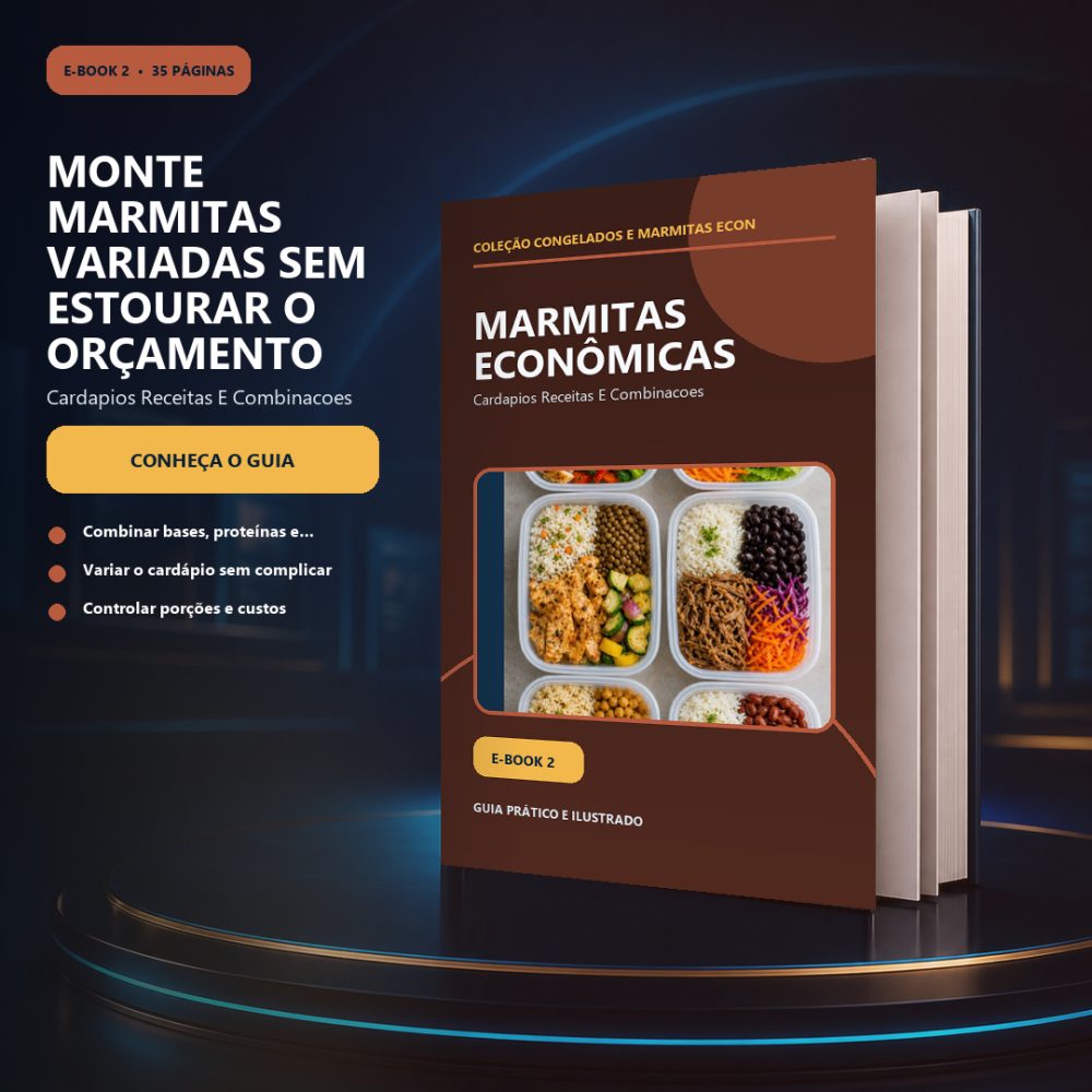 Capa de MARMITAS ECONOMICAS – CARDAPIOS RECEITAS E COMBINACOES