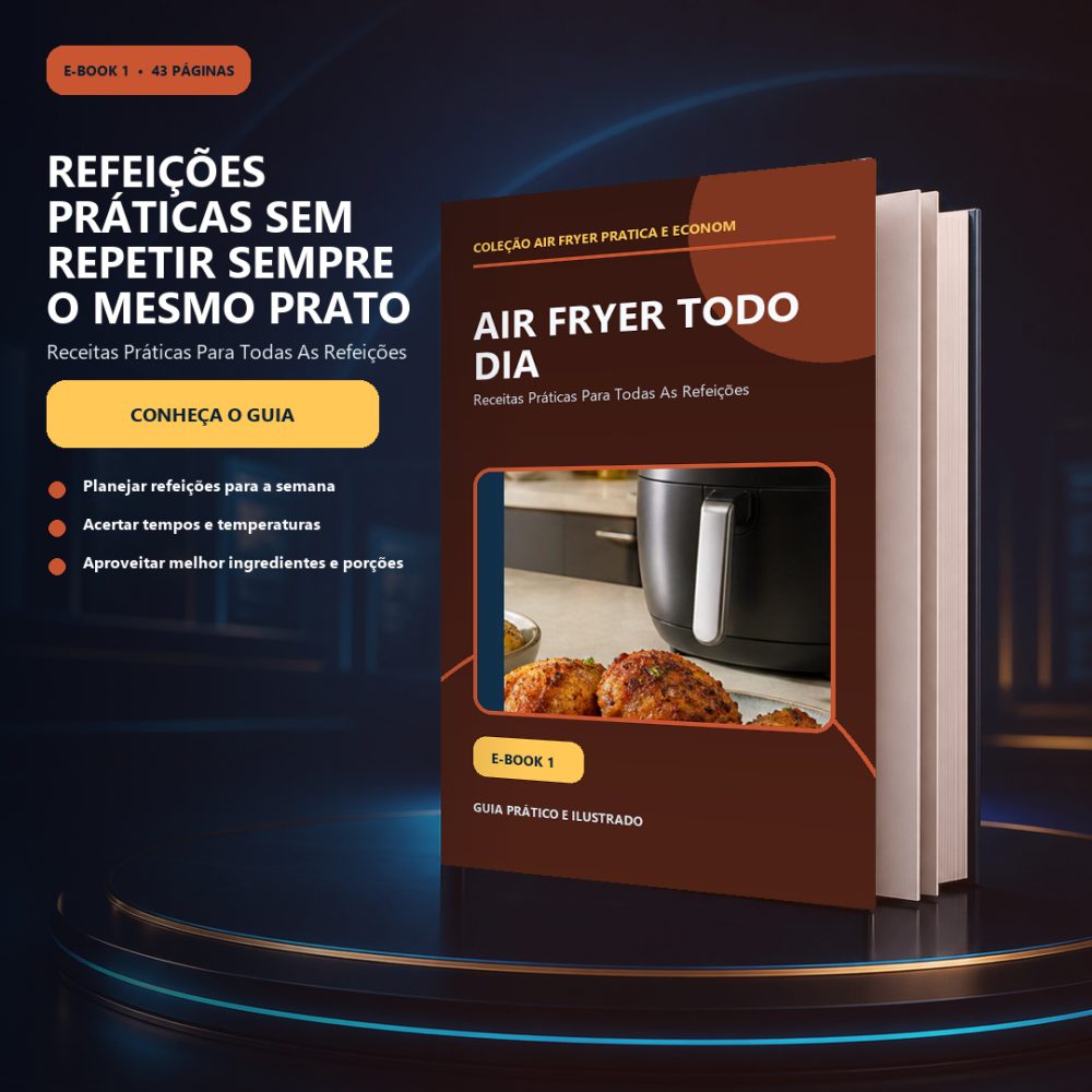 Capa de AIR FRYER TODO DIA – RECEITAS PRATICAS PARA TODAS AS REFEICOES