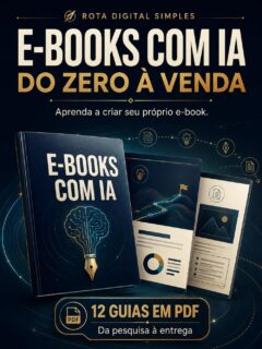Capa de E-BOOKS COM IA – DO ZERO À VENDA