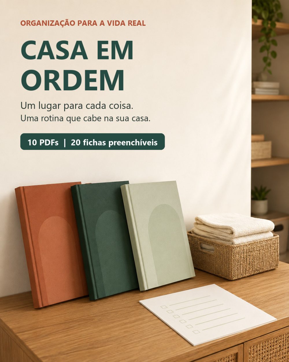 Capa de CASA EM ORDEM