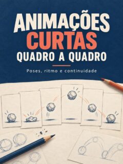 Capa de ANIMAÇÕES CURTAS QUADRO A QUADRO