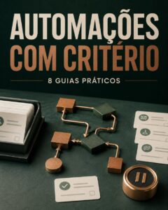 Capa de AUTOMAÇÕES COM CRITÉRIO
