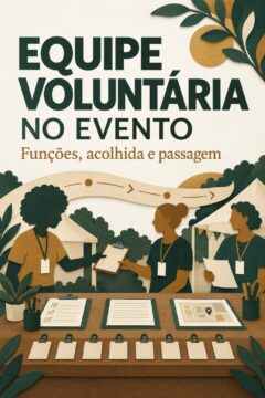 Capa de EQUIPE VOLUNTÁRIA NO EVENTO
