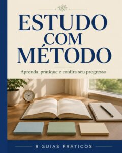 Capa de ESTUDO COM MÉTODO