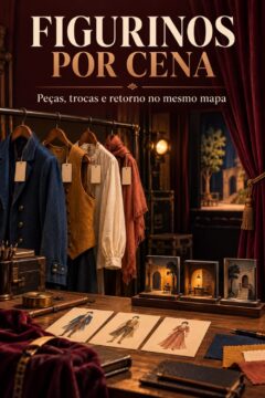 Capa de FIGURINOS POR CENA