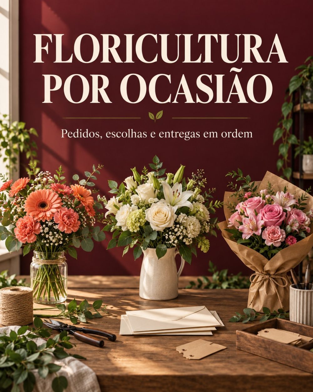 Capa de FLORICULTURA POR OCASIÃO
