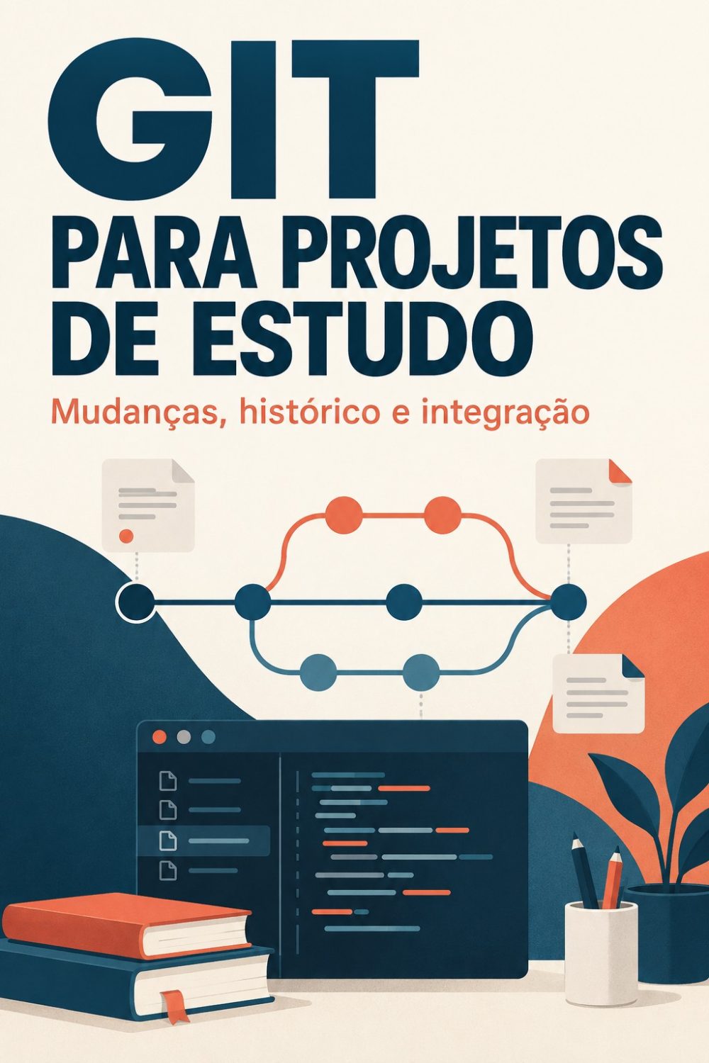 Capa de GIT PARA PROJETOS DE ESTUDO