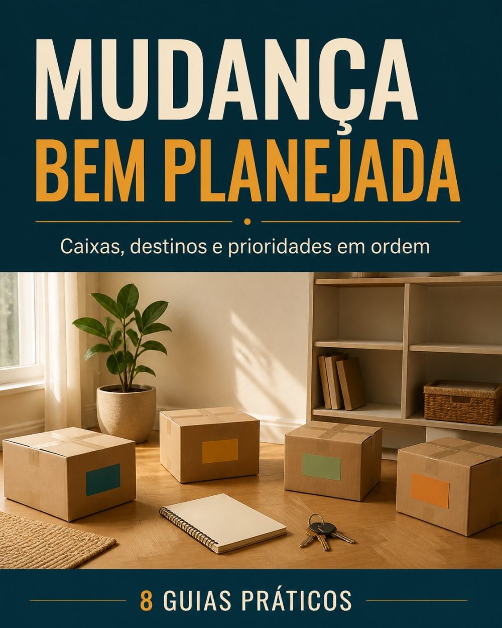Capa de MUDANÇA BEM PLANEJADA