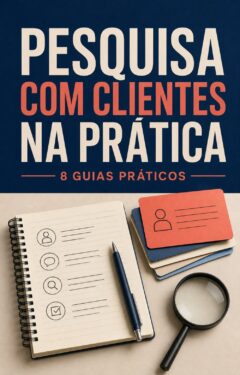 Capa de PESQUISA COM CLIENTES NA PRÁTICA