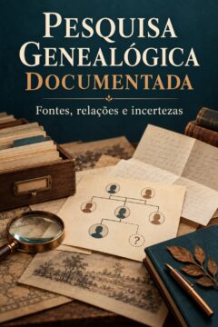 Capa de PESQUISA GENEALÓGICA DOCUMENTADA