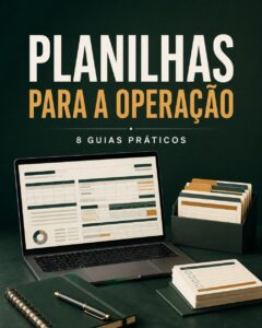 Capa de PLANILHAS PARA A OPERAÇÃO