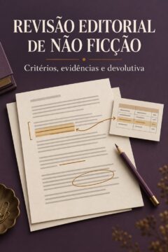 Capa de REVISÃO EDITORIAL DE NÃO FICÇÃO