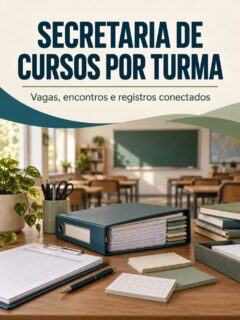 Capa de SECRETARIA DE CURSOS POR TURMA