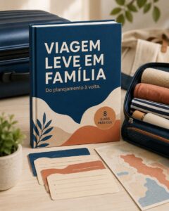 Capa de VIAGEM LEVE EM FAMÍLIA