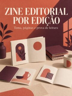 Capa de ZINE EDITORIAL POR EDIÇÃO