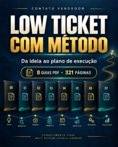 Capa de Low Ticket com Método