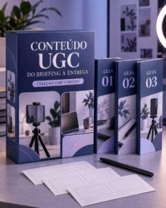 Capa de Conteúdo UGC do briefing à entrega