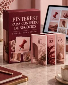 Capa de Pinterest para conteúdo de negócios