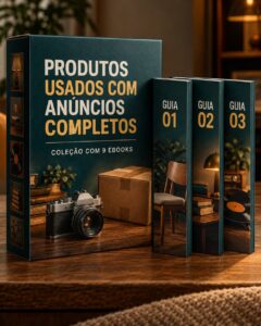 Capa de Produtos usados com anúncios completos